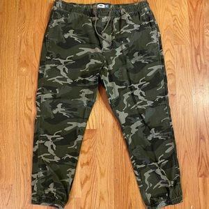 Old Navy Camo Cotton Joggers